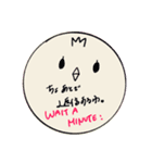 まるまる表情（個別スタンプ：3）
