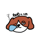 ゆるる犬（個別スタンプ：3）