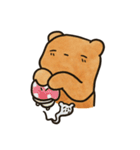 笑顔クマ（個別スタンプ：10）