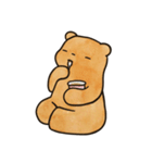 笑顔クマ（個別スタンプ：18）