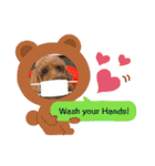 トイプー [STAY HOME]編（個別スタンプ：4）