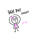 Pinoy sticker part 2（個別スタンプ：8）