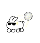 うさぎカー 2（個別スタンプ：1）