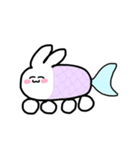 うさぎカー 2（個別スタンプ：3）