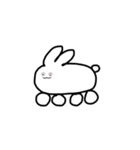 うさぎカー 2（個別スタンプ：5）
