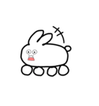 うさぎカー 2（個別スタンプ：6）