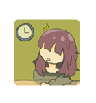 昼寝少女（個別スタンプ：1）
