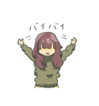 昼寝少女（個別スタンプ：11）