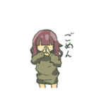 昼寝少女（個別スタンプ：13）
