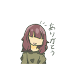 昼寝少女（個別スタンプ：14）