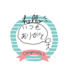 棒人間(コロナに負けるな（個別スタンプ：5）