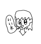 ダサイ！ど下手！女の子！_（個別スタンプ：3）