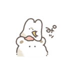 白いけだまのスタンプ（個別スタンプ：26）