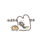 白いけだまのスタンプ（個別スタンプ：29）