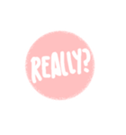 かわいい英語のひとことスタンプ（個別スタンプ：24）