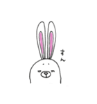 長い耳のウサギ（個別スタンプ：20）