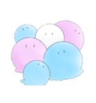 きみょうなアイツらが人間になりました[1]（個別スタンプ：1）