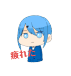 きみょうなアイツらが人間になりました[1]（個別スタンプ：4）