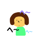 丸い頭の子（個別スタンプ：9）