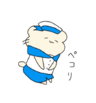 ハムスターのミルクくんスタンプ（個別スタンプ：9）