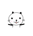 まんまるおねこ【毎日スタンプ】（個別スタンプ：9）