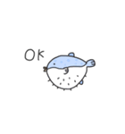 ゆるいかもしれない海の生き物たち（個別スタンプ：12）