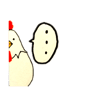 マイペースなにわとり（個別スタンプ：4）