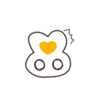 うさちゃん！！！！（個別スタンプ：4）