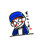 くるくるぱーま（個別スタンプ：1）