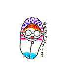 くるくるぱーま（個別スタンプ：6）