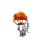 くるくるぱーま（個別スタンプ：10）