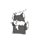 オオカミになりそこねたイッヌ（個別スタンプ：3）