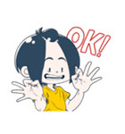 でこっぱち！（個別スタンプ：1）