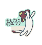 ペットのきねこさん（個別スタンプ：35）
