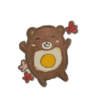 ハンバーグマメダマのたのしいまいにち（個別スタンプ：1）
