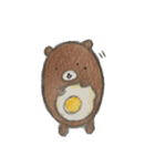 ハンバーグマメダマのたのしいまいにち（個別スタンプ：5）