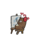 ハンバーグマメダマのたのしいまいにち（個別スタンプ：25）