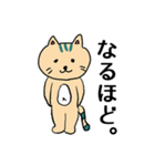 猫のお留守番スタンプ（個別スタンプ：24）