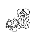 とげねこ④（個別スタンプ：4）