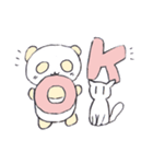 ネコとパンダの華麗な日常（個別スタンプ：4）