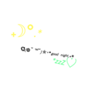 日常oneタイム（個別スタンプ：3）