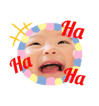 たまにカモメ眉毛の赤ちゃん（個別スタンプ：1）
