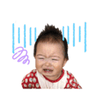 たまにカモメ眉毛の赤ちゃん（個別スタンプ：9）