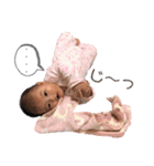 たまにカモメ眉毛の赤ちゃん（個別スタンプ：23）