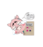 ブタマン（日常生活）（個別スタンプ：27）