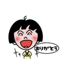 おかっぱゆきちゃん（個別スタンプ：1）