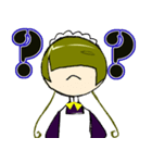 メイド式ご挨拶スタンプ（個別スタンプ：3）