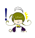 メイド式ご挨拶スタンプ（個別スタンプ：8）