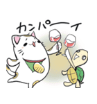 まねきネコお祝いスタンプ（個別スタンプ：3）