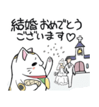 まねきネコお祝いスタンプ（個別スタンプ：14）